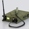 Military Radio Station Radio Equipment 3d model