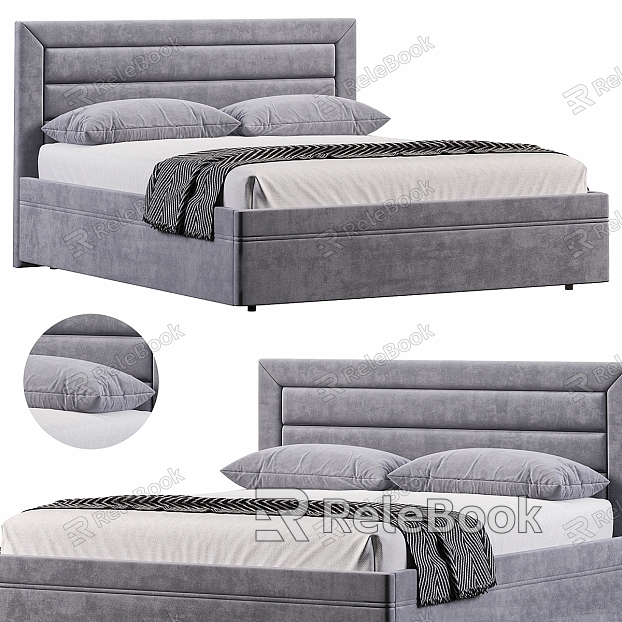 Modern Double Bed model