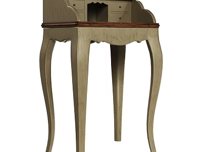 Luxury Two Seater Sofa With Elegant Carved Legs And Classic Design For Living Room 3d model