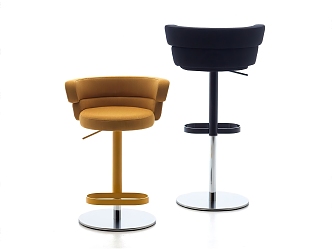 Modern Bar Chair 3d model