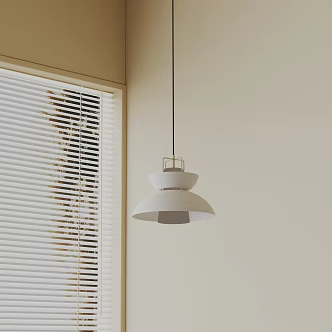 Modern chandelier 3d model