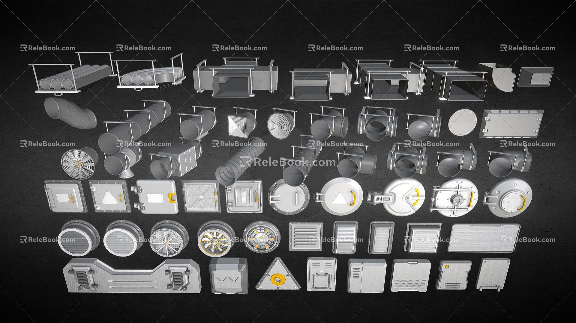 Industrial LOFT Pipe Kit Export model