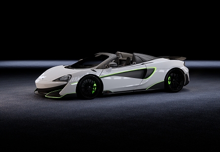 McLaren Super sports car 3d model