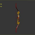 Crossbow Crossbow Crossbow Crossbow Mechanical Crossbow Shift Bow and Arrow Shoot Far Equipment Weapons High-tech Crossbow 3d model