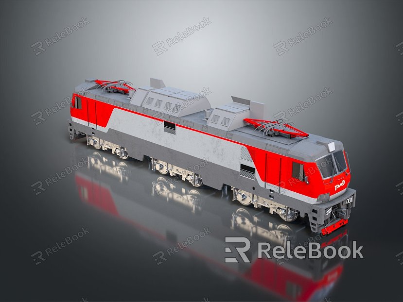 modern train vintage train steam train train carriage locomotive head model