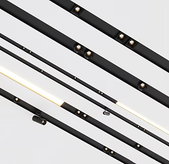 Modern Magnetic Lights Downlight Spotlights Track Spotlights Track Lights 3d model