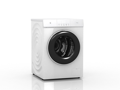 Modern washing machine drum washing machine 3d model