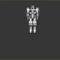 Modern Robot Mech Warrior Mech Soldier Machine Battlearm Mechanical Battlearm 3d model