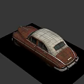 Rusty Vintage Classic Car With Retro Design And Rustic Exterior Details