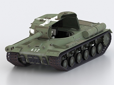 IS Tank World War II Tank Soviet Tank 3d model