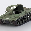 IS Tank World War II Tank Soviet Tank 3d model