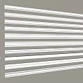 Gypsum line Gypsum line Yin corner line Yang corner line Skirting line ceiling corner line 3d model