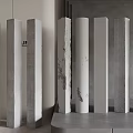 Cement column concrete column 3d model
