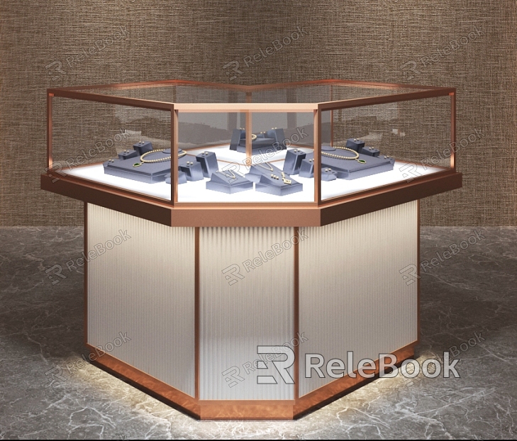 Light Luxury Jewelry Cabinet model