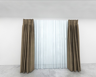 Curtains 3d model