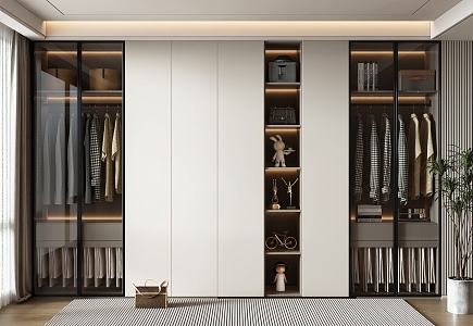 Home wardrobe 3d model