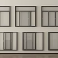 Different Types of Modern Framed Glass Windows with Various Design Styles