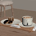 Coffee Coffee Cup Hot Drink 3d model