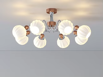 Middle antique living room chandelier Middle antique bedroom chandelier Middle antique dining room chandelier 3d model