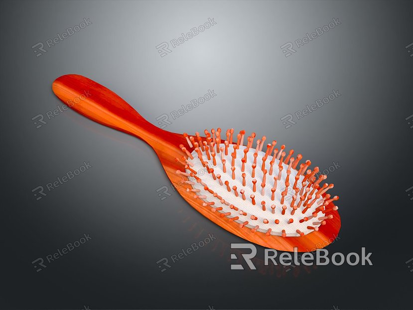 Comb Wood Comb Hair Comb Hairdressing Supplies model