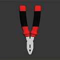 Pipe pliers vise vise bench vise wrench wrench tool hardware tool processing tool furniture 3d model