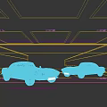 Retro Car 3d model