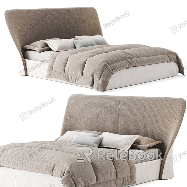 Giorgetti modern double bed model