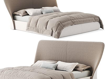 Giorgetti modern double bed model