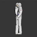 Modern Astronaut Spaceman Space Suit 3d model