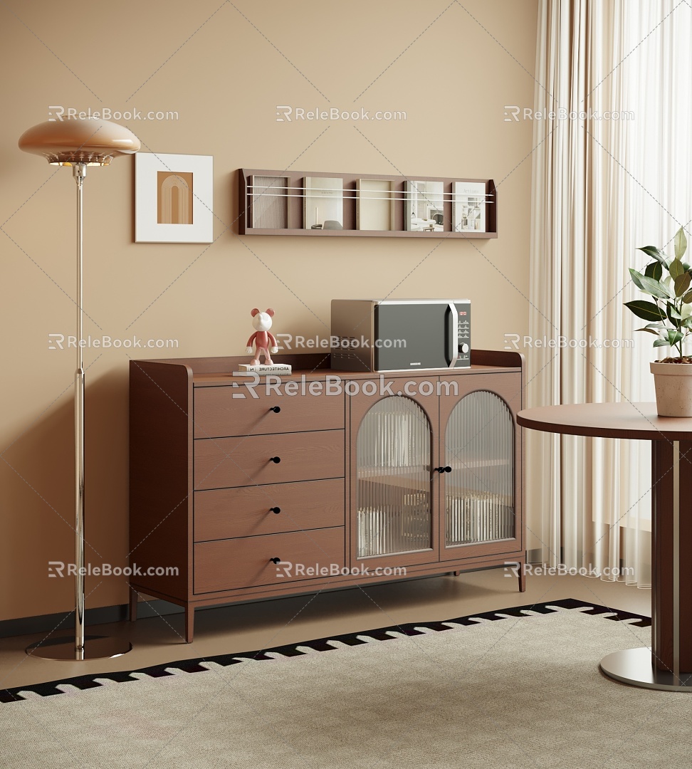 04 Sideboard Vintage Sideboard 3d model