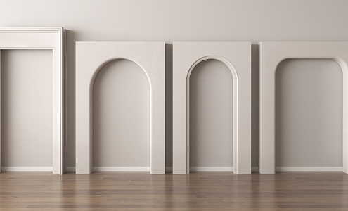 Arch door 3d model