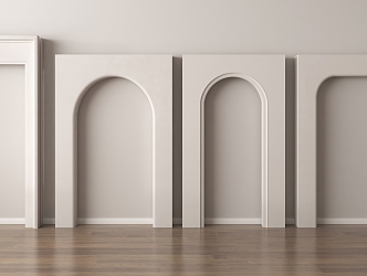 Arch door 3d model