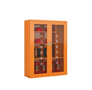 Modern fire cabinet 3d model