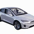 Silver Modern SUV Car With Black Roof And Black Wheels Interior Seats