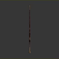 Ornate Decorative Swords With Intricate Patterns And Red Embellished Scabbard