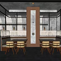 Modern Hot Pot Restaurant Interior Design With Comfortable Seating Wooden Decor And Warm Lighting