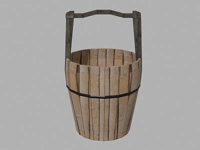 Chinese bucket 3d model