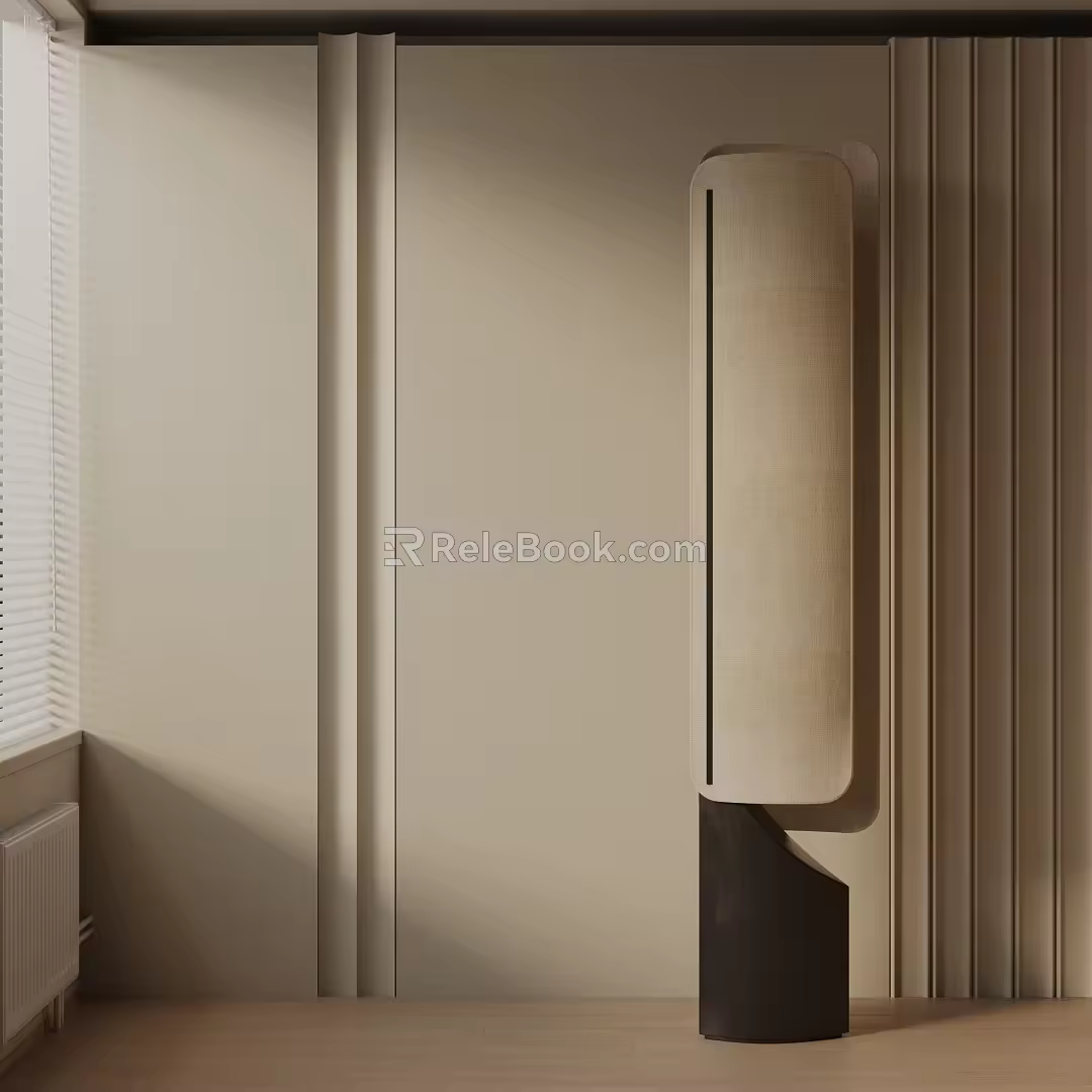 Modern floor lamp 3d model
