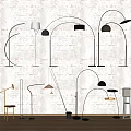 Floor lamp 3d model