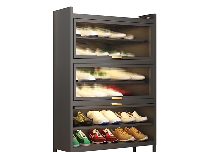 Shoe Cabinet Steel Shoe Cabinet Storage Cabinet model