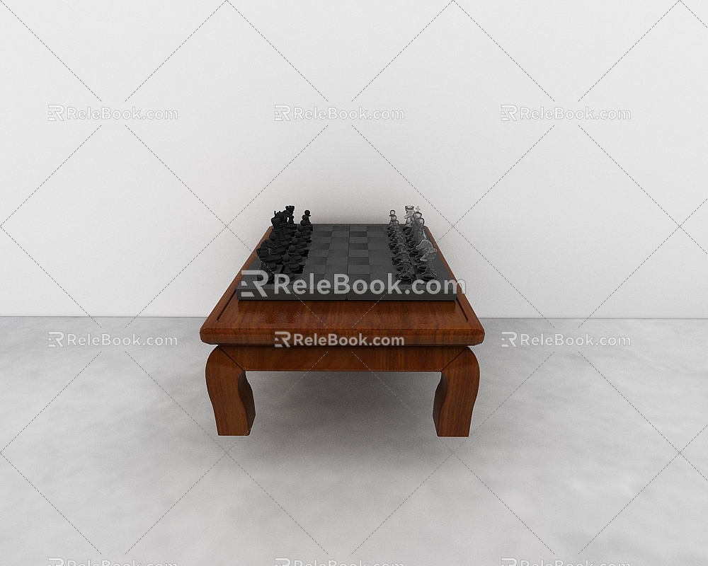 Modern Chess 3d model