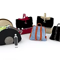 Assorted Stylish Bags With Various Colors And Designs For Daily Use