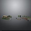 Green Building Model With Decomposed Components And Detailed Structural Parts