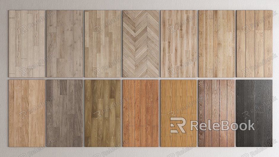 Modern Flooring Solid Wood Flooring model