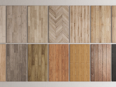 Modern Flooring Solid Wood Flooring model