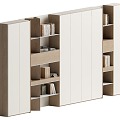 Modern Bookcase Rack 3d model