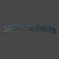 Game Movie Character Wooden Boat Prop With Blue Hull And Interior Seats