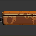 SUPER MEAT BOY BOX With Red Orange Design And Cartoon Character Art