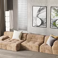 Modern Multiplayer Sofa Sofa 3d model
