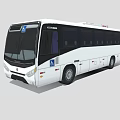Bus double-decker bus double-decker bus passenger car low face number low model simple model game sub-era film and television level 3d model
